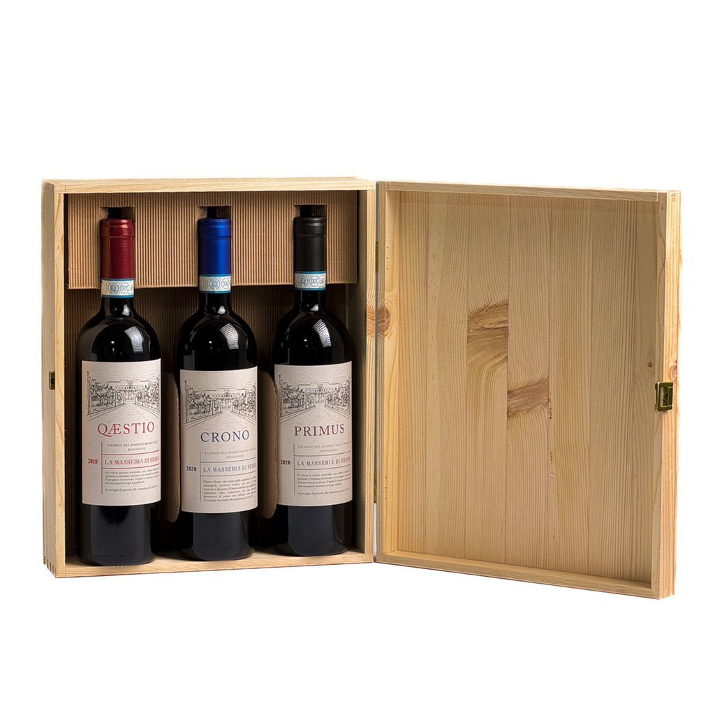 Cassetta Vino 3 Bottiglie